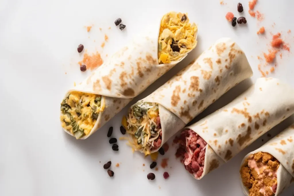 Perfect Freezer Breakfast Burritos