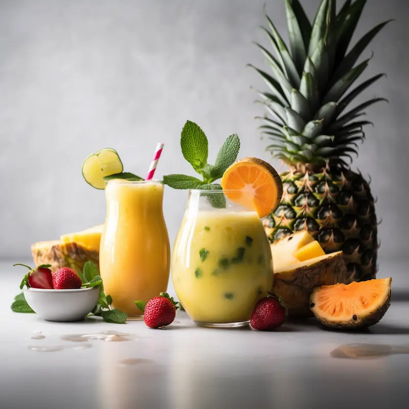 Mini Tropical Sunshine Smoothie Gallery