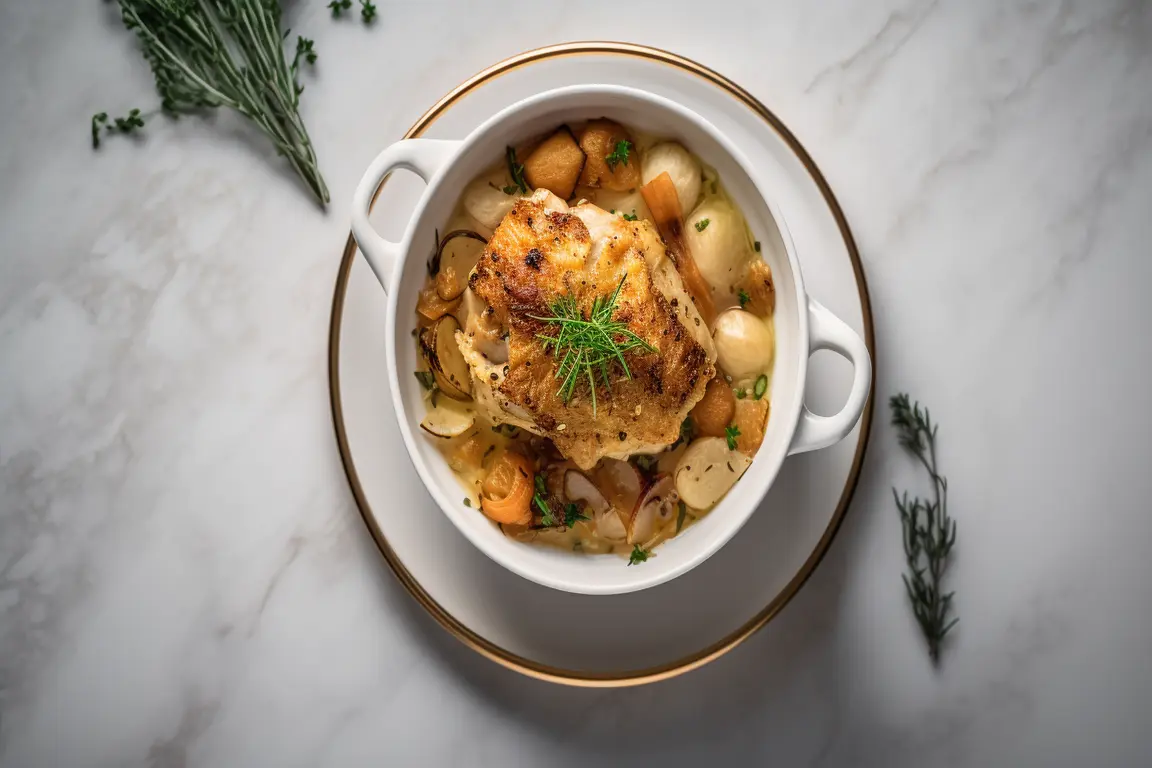 Hero Shot of High-Protein Chicken Casserole