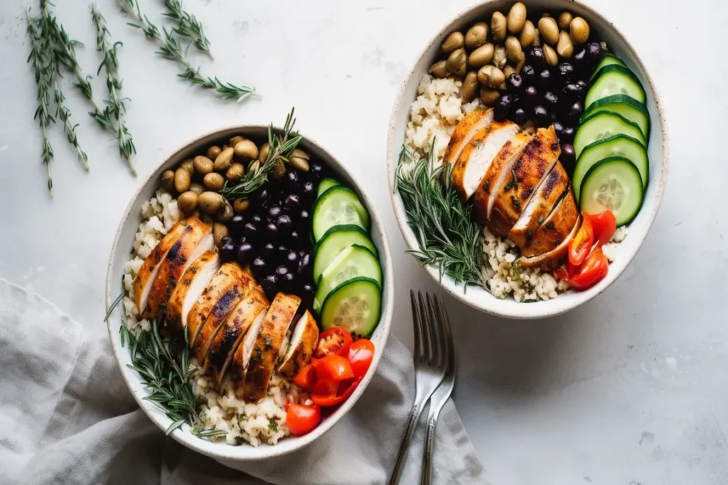 Mediterranean Chicken Bowl