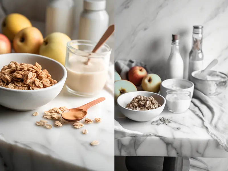 Making Apple Cinnamon Comfort Oats