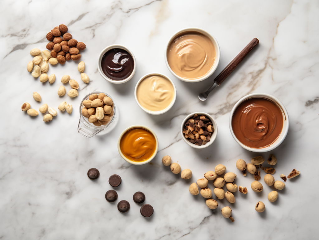 Ingredients for Chocolate Peanut Butter Oats