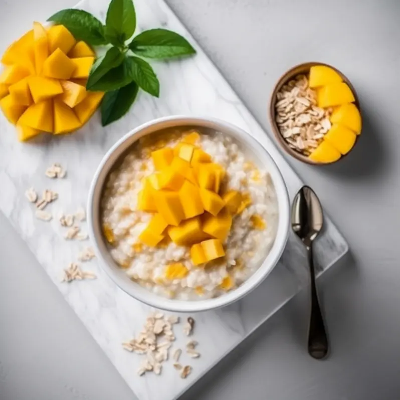 Mini Tropical Mango Coconut Oats Gallery