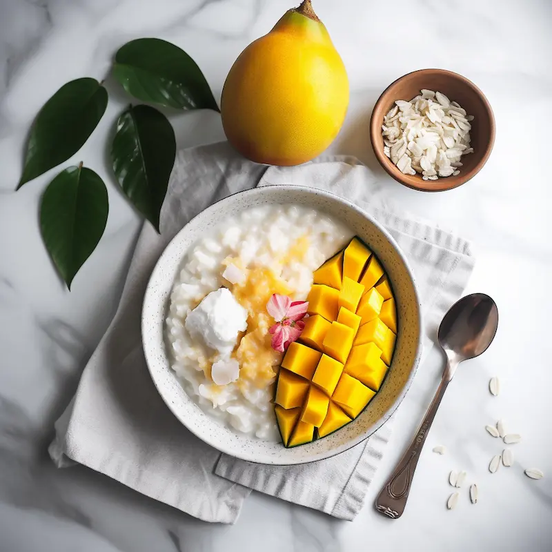 Mini Tropical Mango Coconut Oats Gallery