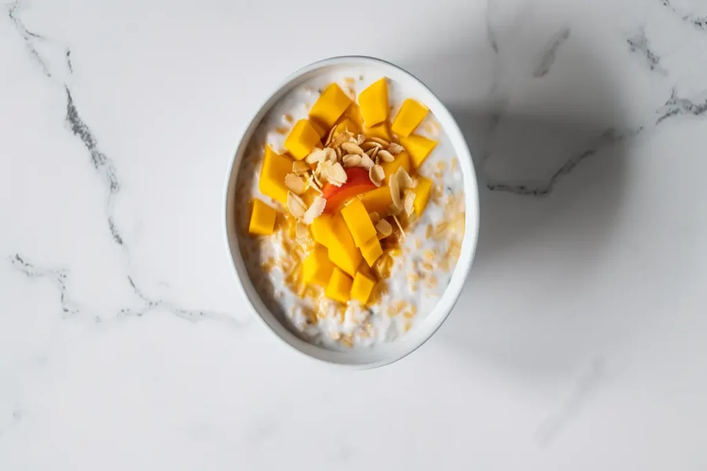 Tropical Mango Coconut Oats