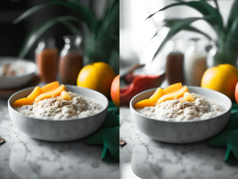 Making Tropical Mango Coconut Oats