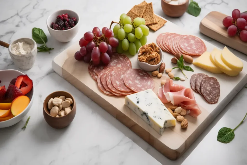 Colorful Adult Lunchable Spread